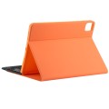 Etui Bezprzewodowa Klawiatura Gładzik do iPad Pro 11 2020 pomarańczowa