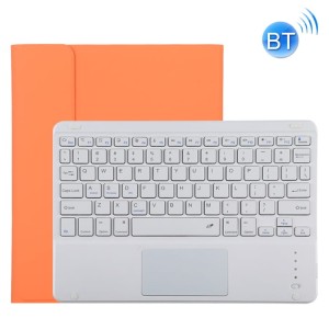 Etui Bezprzewodowa Klawiatura Gładzik do iPad Pro 11 2021/2020 pomarańczowe