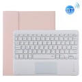 Etui Bezprzewodowa Klawiatura Gładzik do iPad Pro 11 2021/2020 różowe
