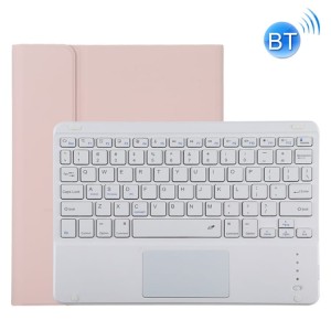 Etui Bezprzewodowa Klawiatura Gładzik do iPad Pro 11 2021/2020 różowe