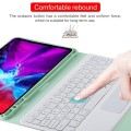 Etui Bezprzewodowa Klawiatura Gładzik do iPad Pro 12.9 2021/2020 zielone