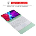 Etui Bezprzewodowa Klawiatura Gładzik do iPad Pro 12.9 2021/2020 zielone