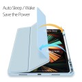DUX DUCIS TOBY Series Smart Cover do iPad Pro 12.9 2020/2021 niebieskie