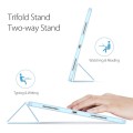 DUX DUCIS TOBY Series Smart Cover do iPad Pro 12.9 2020/2021 niebieskie