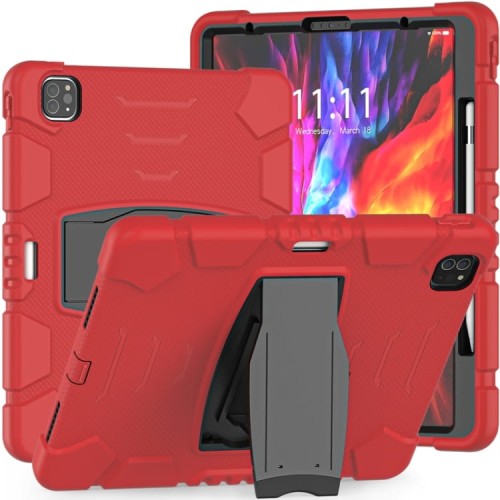 Mocne Pancerne Etui do iPad Pro 12.9 2020/2021 czerwone