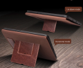 Skórzany Pokrowiec Smart Cover QIALINO do iPad Pro 12.9 2021 czarny