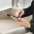 Skórzane Etui ICARER do iPad Pro 12.9 2020 brązowe