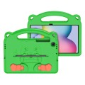 DUX DUCIS Panda Series Dziecięce Etui Kids do Samsung Galaxy Tab S6 Lite zielone