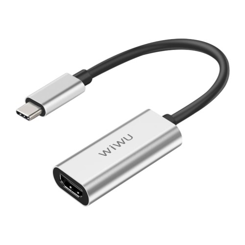 WIWU Adapter przejściówka Typ C - HDMI Macbook, Huawei