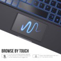 WIWU Obrotowe Etui Podświetlana Klawiatura TouchPad do Apple iPad 9 10.2 2021