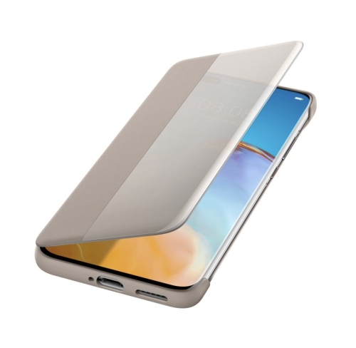 Etui Oryginalny Pokrowiec Huawei P40 Pro khaki