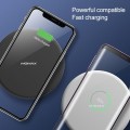 MOMAX 15W Szybka Ładowarka Bezprzewodowa do iPhone, Galaxy, Huawei, XIAOMI - czarna