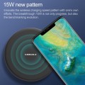 MOMAX 15W Szybka Ładowarka Bezprzewodowa do iPhone, Galaxy, Huawei, XIAOMI - czarna