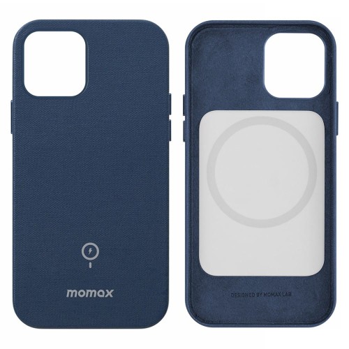 MOMAX MagSafe Etui Plecki do iPhone 12 Pro Max granatowe