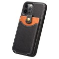 QIALINO Skórzane Etui Holder iPhone 12 Pro Max czarne