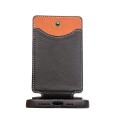 QIALINO Skórzane Etui Holder iPhone 12 Pro Max czarne