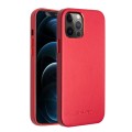 Skórzane Etui Plecki Obudowa QIALINO iPhone 12 Pro Max czerwone