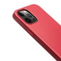 Skórzane Etui Plecki Obudowa QIALINO iPhone 12 Pro Max czerwone