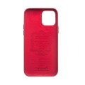 Skórzane Etui Plecki Obudowa QIALINO iPhone 12 Pro Max czerwone