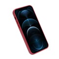 Skórzane Etui Plecki Obudowa QIALINO iPhone 12 Pro Max czerwone