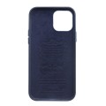 Skórzane Etui Plecki Obudowa QIALINO iPhone 12 Pro Max granatowe