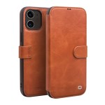QIALINO Biznesowe Skórzane Etui  Pokrowiec iPhone 12 Pro Max brązowe