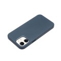QIALINO MagSafe Skórzane Etui Plecki Obudowa iPhone 12 Mini granatowe