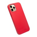 QIALINO MagSafe Skórzane Etui do iPhone 12 Pro Max czerwone