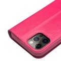 QIALINO Eleganckie Skórzane Etui Pokrowiec do iPhone 12/ iPhone 12 Pro różowe