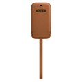MagSafe Etui Wsuwka Sleeve do iPhone 12 Pro Max brązowe