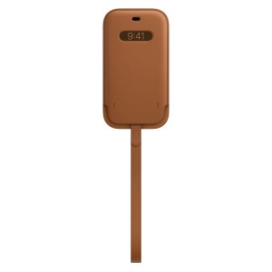 MagSafe Etui Wsuwka Sleeve do iPhone 12 Pro Max brązowe