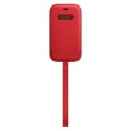 MagSafe Etui Wsuwka Sleeve do iPhone 12 Pro Max czerwone
