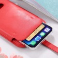 MagSafe Etui Wsuwka Sleeve do iPhone 12 Pro Max czerwone