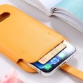 MagSafe Etui Wsuwka Sleeve do iPhone 12 Pro Max żółte