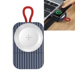 ROCK Magnetyczna Ładowarka Wireless do Apple Watch Typ-C -niebieska