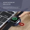 ROCK Magnetyczna Ładowarka Wireless do Apple Watch Typ-C biała