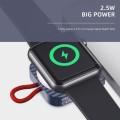 ROCK Magnetyczna Ładowarka Wireless do Apple Watch Typ-C biała