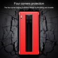 Obudowa Skórzane Etui Back Cover Huawei Mate 30 Pro czerwone