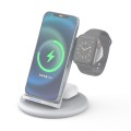 WIWU 15W Stojak Szybka Ładowarka Bezprzewodowa do Apple Watch iPhone AirPods