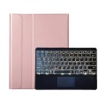 Etui Podświetlana Klawiatura Huawei MatePad Pro 12.6 TouchPad różowa