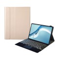 Etui Podświetlana Klawiatura Huawei MatePad Pro 12.6 TouchPad złota