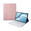 Etui Klawiatura do Huawei MatePad Pro 12.6 złoty różowy