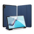 Etui Smart Cover DUX DUCIS Domo Series do Huawei MatePad 11 2021 granatowe
