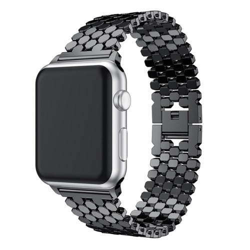 Damska Bransoleta XINCUCO do Apple Watch 38mm/40mm czarna