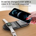MagSafe Składana Ładowarka Bezprzewodowa 15W do Apple iPhone AirPods, Apple Watch czarna