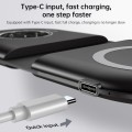 MagSafe Składana Ładowarka Bezprzewodowa 15W do Apple iPhone AirPods, Apple Watch czarna