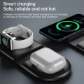 MagSafe Składana Ładowarka Bezprzewodowa 15W do Apple iPhone AirPods, Apple Watch czarna