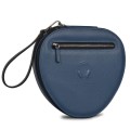 WIWU Skórzane Eleganckie Etui Ochronne do AirPods Max niebieskie