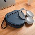 WIWU Skórzane Eleganckie Etui Ochronne do AirPods Max czarne