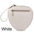 WIWU Skórzane Eleganckie Etui Ochronne do AirPods Max białe/beżowe